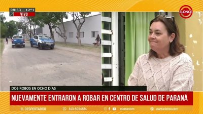 Volvieron a robar en un centro de salud de Paran&aacute; y se llevaron leche y una estufa
